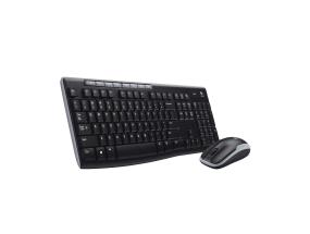 Logitech MK270, SWE, must - Juhtmevaba klaviatuur + hiir