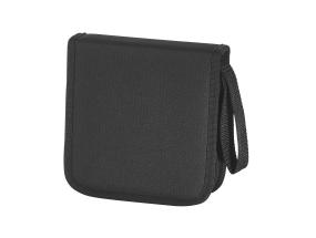 Hama CD/DVD/Blu-ray Wallet 32, must - Plaaditasku
