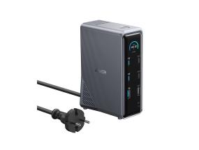 Anker Prime Dual Display, 160 W, must - Sülearvuti dokk