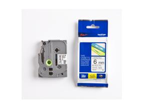 Lint must kiri valgel taustal 8m x 6mm, Brother
