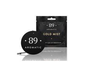 Aromatic89 Gold mist - Rippuv paberist õhuvärskendaja