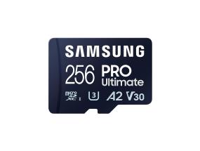 Samsung PRO Ultimate, microSDXC, SD adapter, 256 GB - Mälukaart