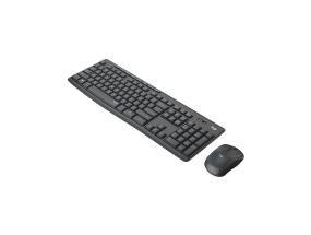 Logitech Slim Combo MK295, SWE, must - Juhtmevaba klaviatuur + hiir