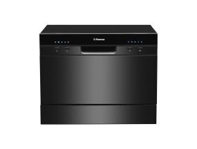 Hansa, mini, 6 nõudekomplekti, must - Eraldiseisev nõudepesumasin