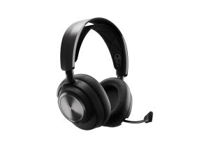 Steelseries Arctis Nova Pro Wireless, PlayStation & PC, must - Juhtmevaba mänguri peakomplekt
