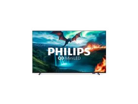 Philips MLED820, 65'', 4K UHD, QD Mini LED, must - Teler