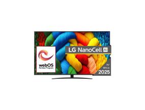 LG NANO81 AI, 86'', LED LCD, NanoCell, must - Teler