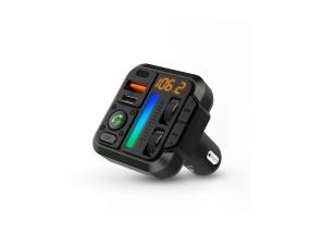 Nedis Car FM Transmitter Fixed, must - FM saatja