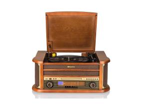 Roadstar HIF-1993BT, vinüül, CD, Bluetooth, USB, pruun - Magnetoola