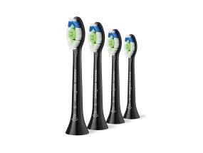 Philips Sonicare Optimal White, 4 tk, must - Hambaharja otsikud