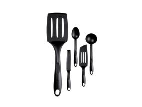 Tefal Bienvenue, must - 5-osaline köögitarvikute komplekt