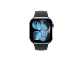 Apple Watch 11, 46 mm, GPS + Cellular, S/M, tumehall - Nutikell