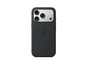 Apple Silicone Case with Magsafe, iPhone 17 Pro, must - Ümbris