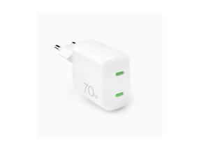 Puro MiniPro GaN Wall Charger, USB-C, 70W, valge - Laadija