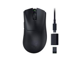 Razer DeathAdder V3 Hyperspeed, must - Juhtmevaba hiir