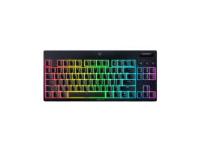 Razer BlackWidow V4 Low-Profile HyperSpeed, clicky, TKL, US, must - Juhtmevaba klaviatuur