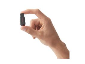 SanDisk Cruzer Blade, USB-A, 64 GB, must - Mälupulk