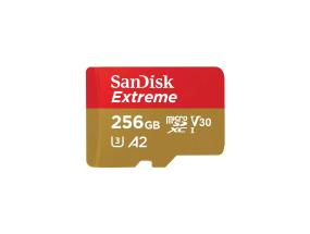 SanDisk Extreme microSDXC UHS-I CARD, 256 GB - Mälukaart