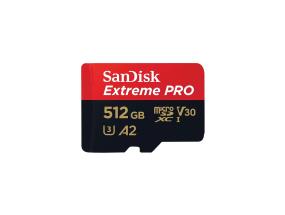 SanDisk Extreme Pro UHS-I, microSD, 512 GB - Mälukaart ja adapter