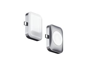 Satechi Dual Sided 2-in-1 USB-C Charger for Apple Watch and Airpods - Laadija
