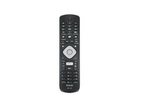 Savio RC-10, Philips TV, must - Teleri asenduspult