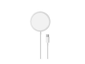 Puro Magnetic Wireless, USB-C, MagSafe, 1 m, valge - Juhtmevaba laadija