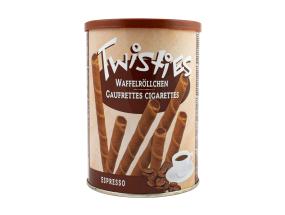Vahvlitorud TWISTIES espressokreemiga 400g