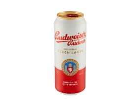 BUDWEISER õlu Budvar Lager hele 5% 50cl (purk)