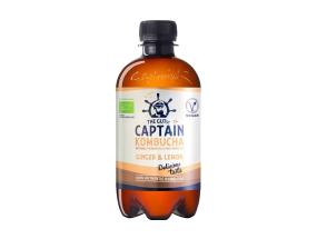 CAPTAIN Kombucha Ingveri-sidruni Organic 0,4l (pet)