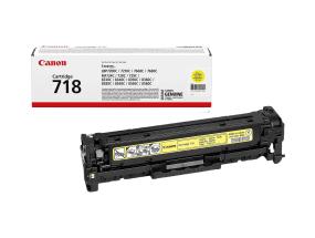 Toonerikassett CANON 718 kollane