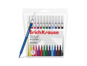 Viltpliiatsid ERICH KRAUSE 12 värvi pakis