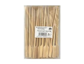 Võileivatikud KULUX aerukujulised 18cm 100tk (puidust)