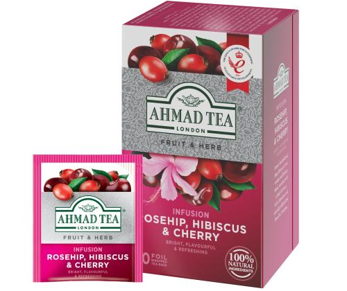 Taimetee AHMAD, kibuvitskirsshibiskus 20tk ümbrikus