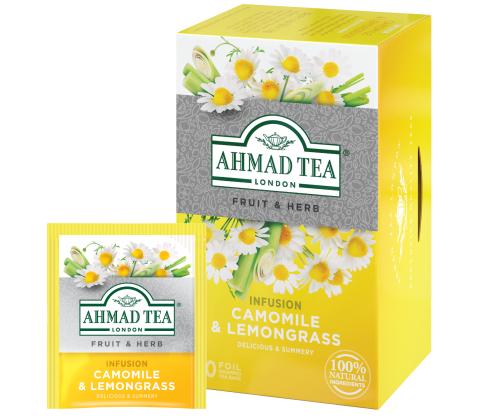 Taimetee AHMAD kummel/sidrunhein 20tk ümbrikus