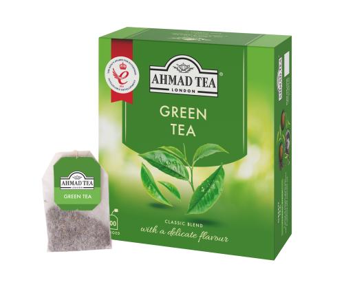 Roheline tee AHMAD Classic 100tk karbis ümbrikuta