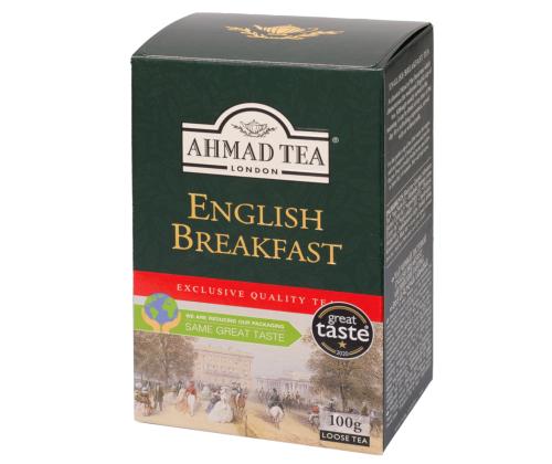 Must tee AHMAD, English Breakfast, 100tk ümbrikuta