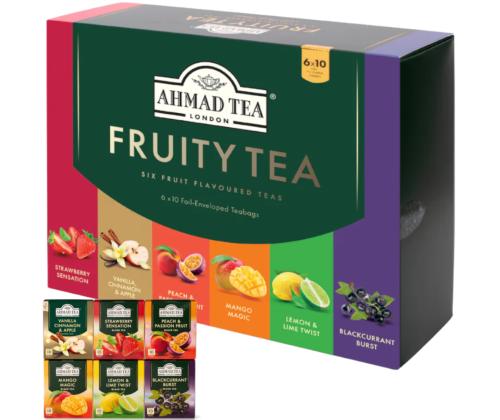 Taimetee AHMAD Fruit Tea Selection 60tk ümbrikus