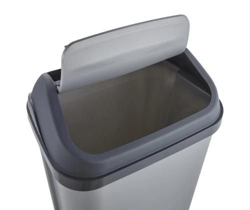 KEEEPER Prügikast Swing-Bin 29x38,5x66cm 50l (hall)