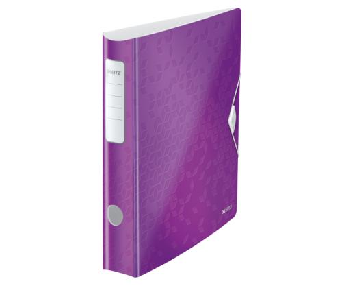 Registraator LEITZ WOW A4 60mm lilla
