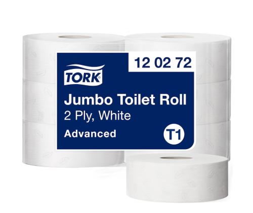 Tualettpaber, 2-kihiline, TORK Jumbo T1 360m (120272)