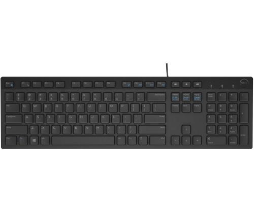 Arvuti klaviatuur DELL KB216 EST must