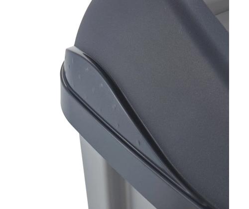 KEEEPER Prügikast Swing-Bin 29x38,5x66cm 50l (hall)