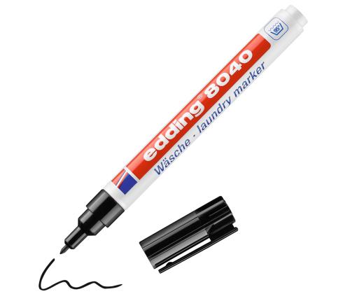 Tekstiilimarker EDDING 8040 1mm must