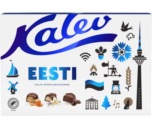 šokolaadikommide valik KALEV Eesti 186g