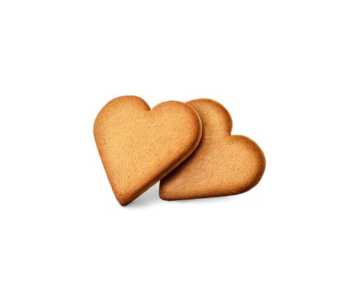 Piparkook KALEV südamekujulised õhukesed piparkoogid karbis 300g   	