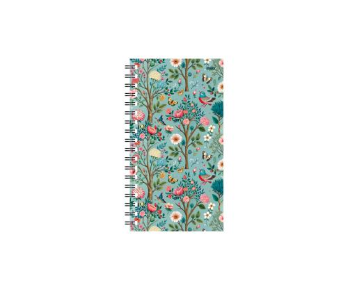 Taskukalender Midimärkmik Spiral Disain Nädal H " Rose Garden " 2913368872