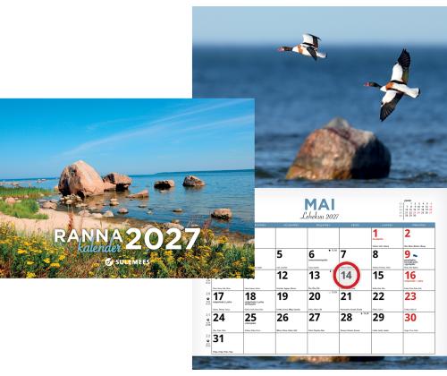 Seinakalender Rannakalender 297x420mm, klamberköide 00326