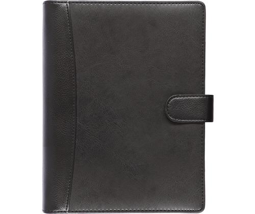 Time-Master kalender Manager A5 (70mm) PÄEV, kunstnahk (MUST) 00701/40159