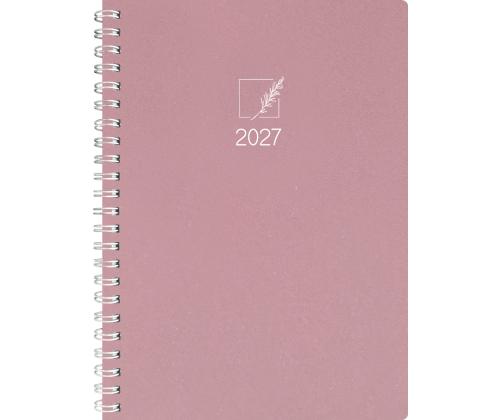 Raamatkalender Nature A5, Eko kaaned (ROOSA) 40237