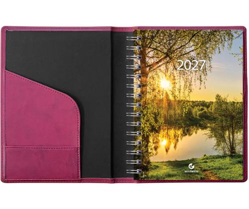 Raamatkalender Boss A5 PÄEV, spiraalköide, FASHION kaaned (BORDOO) 00070/40385